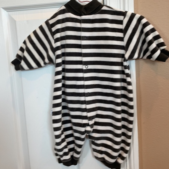 Little Me pumpkin Halloween costume romper size 6 m months vintage 1990’s - Picture 8 of 11